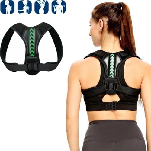Medical Back Posture Corrector Belt Adjustable Clavicle Spine Back Shoulder Lumbar Posture Correction for Men Women