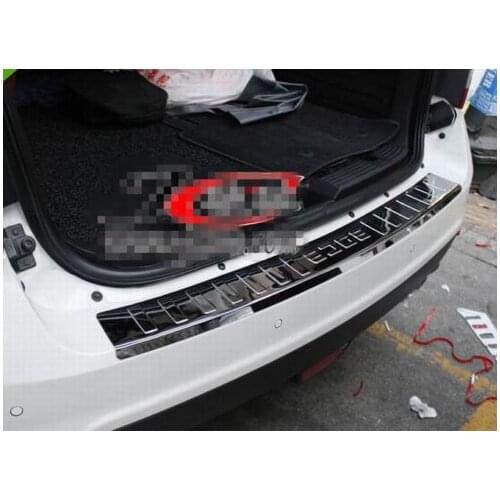 Stainless steel Rear Bumper Sill plate cover for Ford Edge 2010 2011