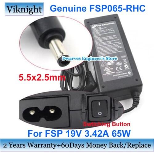 Genuine fsp065-rab 19V 65W 40022941 fsp ac Power Supply adapter Charger for Medion Akoya E7216 E6232 fsp065-aac Nas220 Adapters
