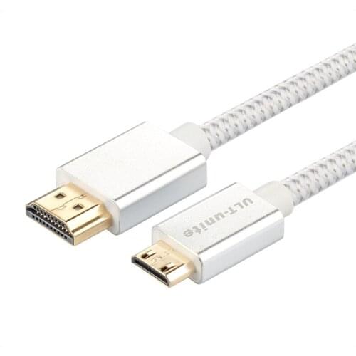 Original Mini HDMI HD cable 4K60Hz mini small to large port SLR online transfer cable