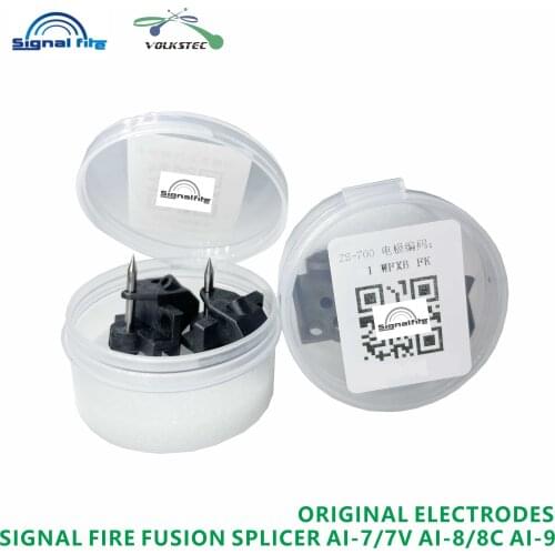 Original Singnal fire Electrodes For Splicing Machine AI-7 AI-7V AI-8C AI-8 AI-9 Free shipping
