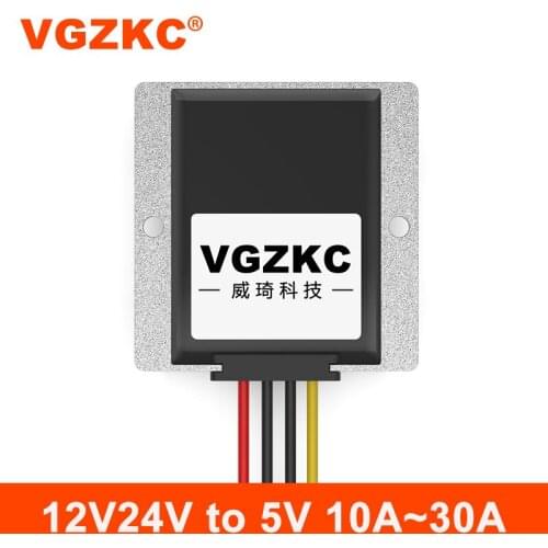 12V-24V to 5V 10A 15A 20A 25A 30A DC power converter 12V to 5V step DC buck module