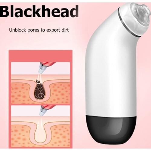 Blackhead Remover Instrument Face Pore Cleaner Cosmetic Face Skin Electric Black Dot Suction Device Beauty Instrument