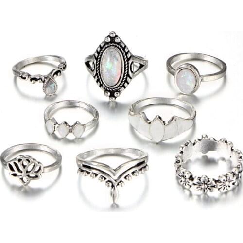 WWLB Women's Silver Rings