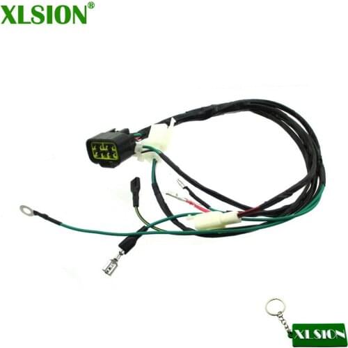 XLSION Digital Wiring Loom Harness For Pit Dirt Bike zongshen 125ho 125cc 140cc Z155 155cc