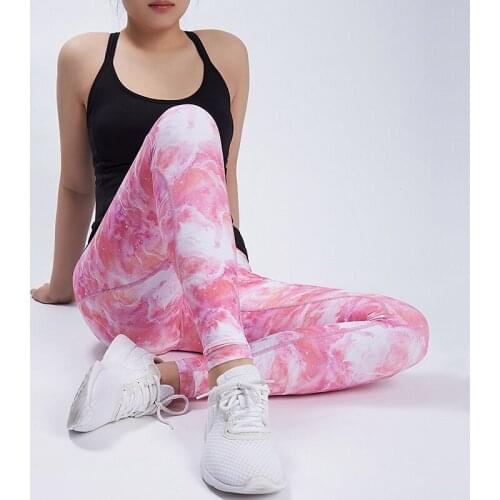 Yoga Pants Women Sport Leggings Fitness Hi-rise Waist Seamless Leggings Gym Jogging Workout Tights sweat female pant gym