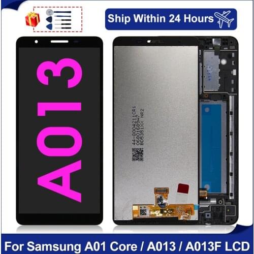 5.3" For Samsung Galaxy A01 Core A013 A013F A013F/DS A013G A013G/DS A013M LCD Display Touch Screen Digitizer Assembly Replace
