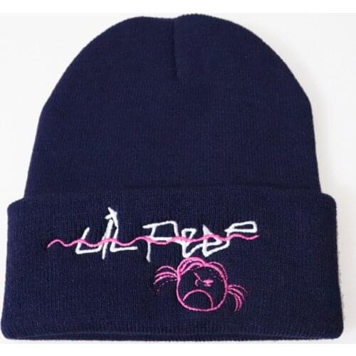Winter Cotton Beanie Embroidery Knitted Hat xxxtentacion Lil Peep Love Men Women Knit Cap Skullies Warm Unisex Ski Hip Hop Hat