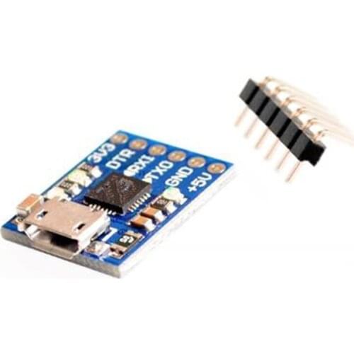 1pcs CJMCU CP2102 MICRO USB to UART TTL Module 6Pin Serial Converter UART STC Replace FT232 NEW