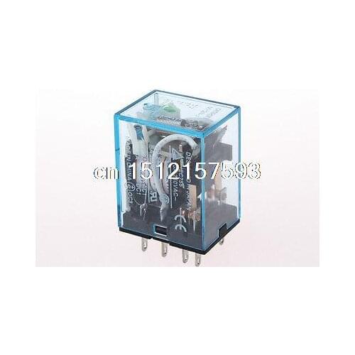 10pcs NEW coil power relay 8pin 2NO 2NC MY2NJ MY2N-J 5A AC24V QC
