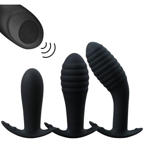 10 Speed Wireless Remote Anal Plug Dildo Vibrator Adult Sex Toys Prostate Massage Butt Plug Anus Pussy Masturbator for Men Women