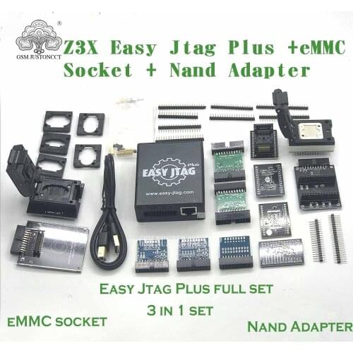 2020 ORIGINAL New version Full set Easy Jtag plus box Easy-Jtag plus box+EASY JTAG EMMC socket +NAND socket