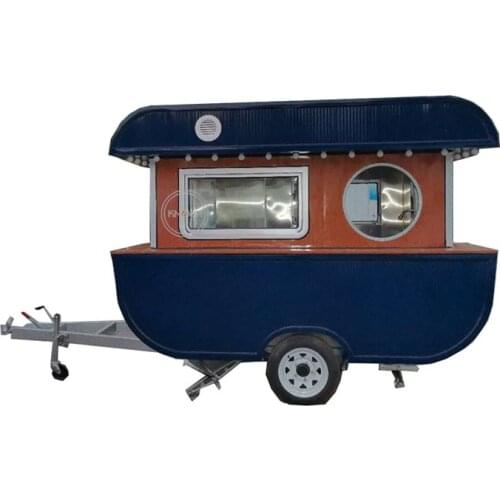 3M length Ice Cream Vending Kiosk Snack Food Trailers Mobile Kitchen Bubble Tea Hot Dog Coffee Cart Catering Equipment