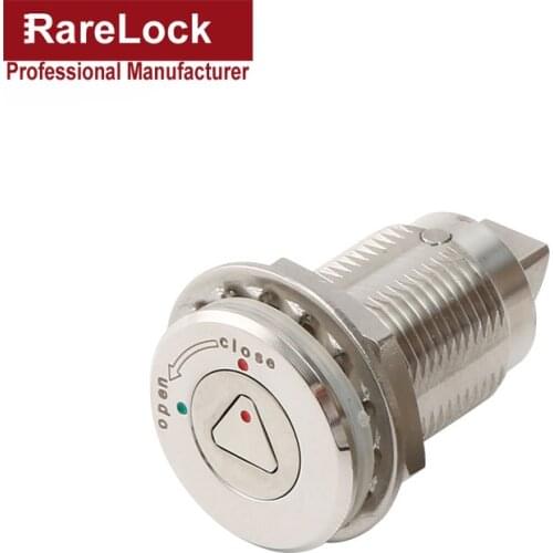 304 Stainless Steel Forced Round Head Waterproof Left and Right Opening Compression Automatic Equipment Lock Rarelock MA054 G1
