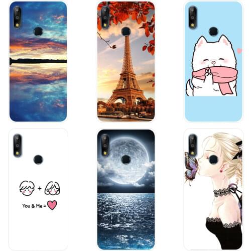 For Asus Zenfone Max Pro M2 ZB631KL Case Silicone TPU Phone Case For Asus ZB631KL ZB ZB631 631 631KL KL Case Soft Cover 6.3 Inch