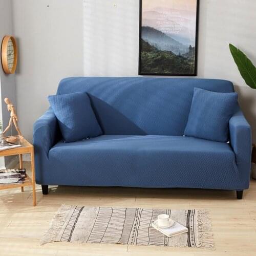 Elastic Sofa Cover white For Living Room Sofa Slipcover Couch Cover 1/2/3/4 Seater corner sofa Cheap Cotton Covers copridivano