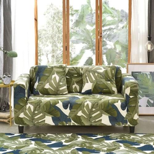 Simple sofa cover Storm style modern fashion printing sofa cover Sofa cushion sofa cover full thickening