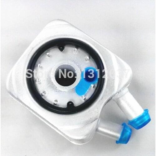 Parts OE No 068 117 021B for Skoda Volkswagen AUDI Ford GALAXY aluminum engine oil cooler 068117021B OEM NO 068 117 021 B
