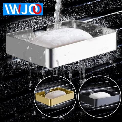 IWJOO Bathroom Wall Mounted Soap Dishes