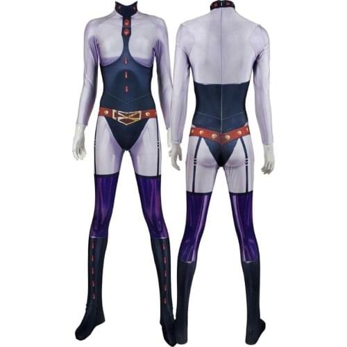 My Boku no Hero Academia Midnight Adult Kids Cosplay Costume Zentai Jumpsuit