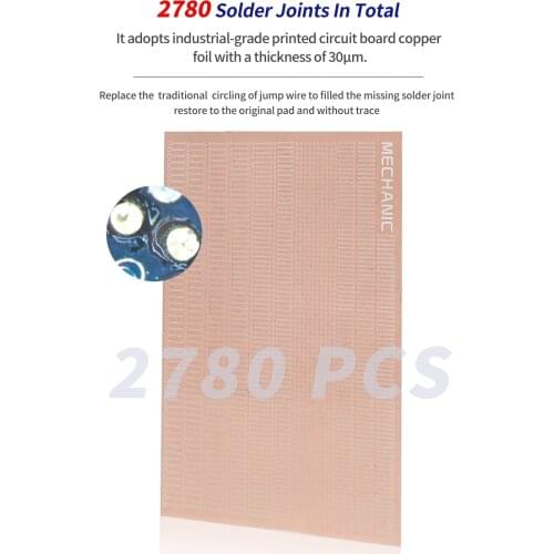 MECHANIC 1ND Dot Repairing Soldering Lug to replace the traditional fly line jumper Wire soldering pad