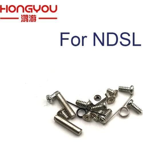 Full set screws with L button R button spring Repair parts For NDSL