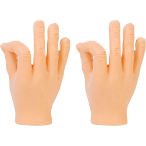 Funny Mini Hands Creative Finger Fidget Toys Small Hand Tease the Cat Pet Toy Gag Joke Kids Adults Toy Y1QF