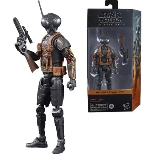 Hasbro Star Wars The Black Series Q9-0 (Zero) Toy 6-Inch-Scale The Mandalorian Collectible Figure with Accessoriestoys