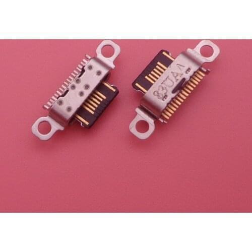 1pcs Micro mini USB jack socket charging Port Dock replacement Connector Repair parts For MEIZU 16TH Plus 15 15 Lite