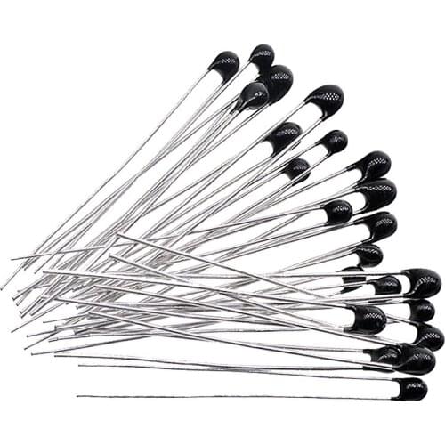 10PCS NTC Thermistor Thermal Resistor MF52 NTC-MF52AT 1K 2K 3K 4.7K 5K 10K 20K 47K 50K 100K 5% 3950B 1/2/3/4.7/K Ohm R