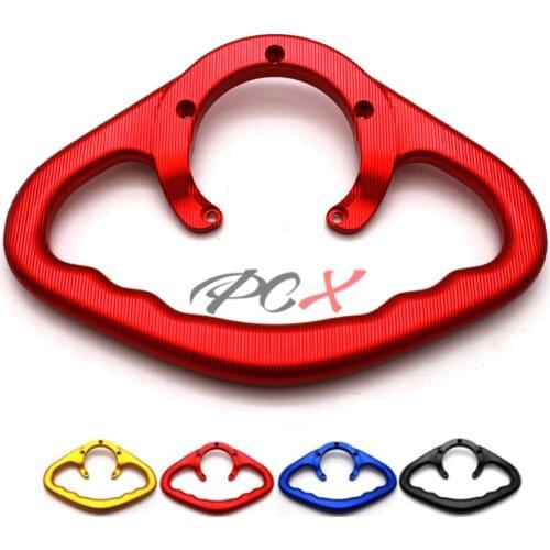 Alconstar- Motorcycle Passenger Handgrips Hand Grip Tank Grab Bar Handles Armrest For Suzuki GSXR 1300/Hayabusa 2008 - 2013