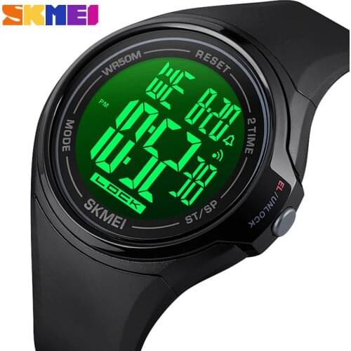 SKMEI Touch Screen sport watch Men Science Fiction Style LED Watches 50M Waterproof Alarm Clock relogio digital reloj hombre