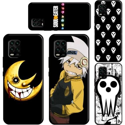 Anime Soul Eater Symbol Case For POCO X3 Pro M3 F2 F3 Back Cover For Xiaomi Mi 11 Ultra Note 10 Lite Mi 9T 10T Pro