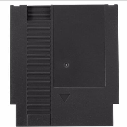 Black color 72 Pin Game Card Shell Game Cartridge Replacement Shell for NES Cover Plastic Case with 3 screw