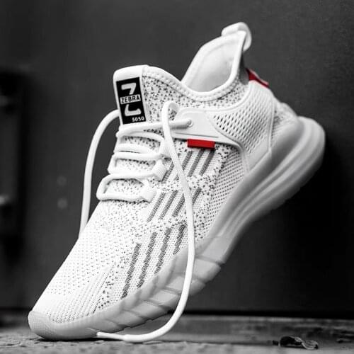 2021 new breathable mens shoes summer mesh fashion sports shoes outdoor non-slip lightweight casual running shoes