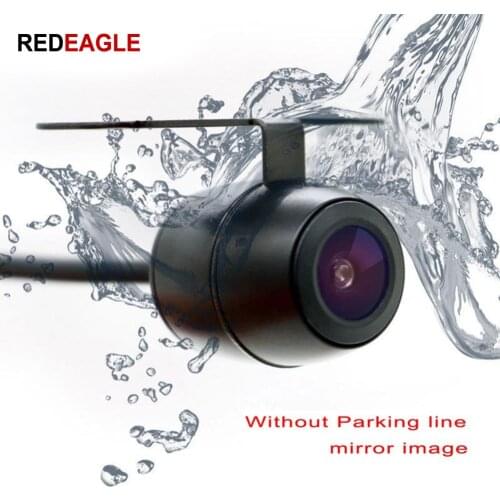 REDEAGLE 160 Degree wide Wide Angle 600TVL Rear View Security Camera Mirror image Anti Fog Waterproof Metal CCTV Analog Camera
