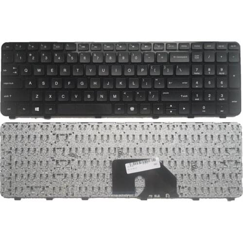 GZEELE for HP Pavilion DV6-6000 DV6-6100 DV6-6200 DV6-6b00 dv6-6c00 English Keyboard US Black 640436-001 634139-001 665937-001