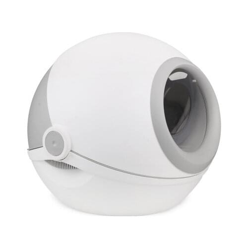 Cat litter box cat Basket Supplies White Plastic XL Totally Closed Large Toilet Sand Basins Deodorant Anti-Spatter Pots mascotas