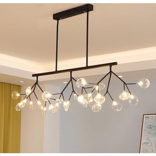 Heracleum Endless Linear Chandelier Living room Bedroom Kitchen Firefly Chandelier Indoor home Tree Branch Chandelier Lighting