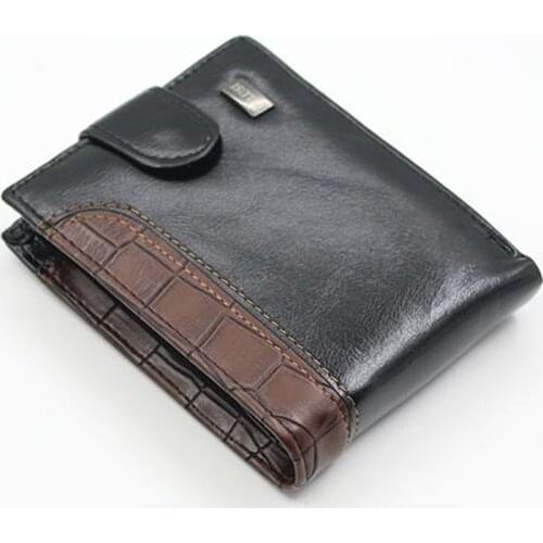 Men Wallet Bifold Leather ID Card Holder Money Clutch luxury brand wallet men portefeuille homme cartera hombre top quality new