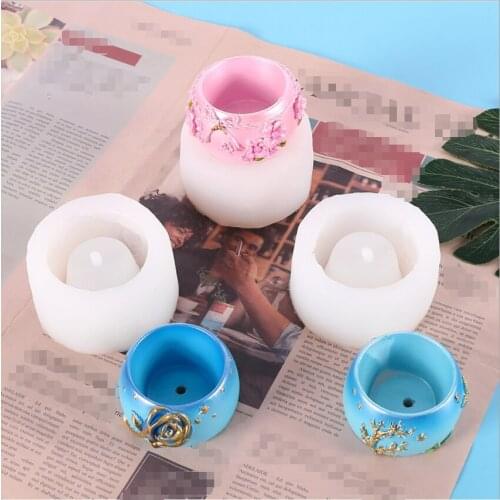 NEW Transparent Silicone Mould Dried Flower Resin Decorative Craft DIY Various flower pots Mold Epoxy Resin Molds For Jewelry