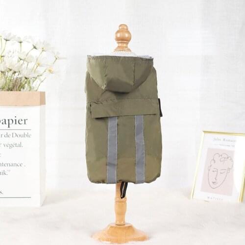 Pet Clothing, Dog Raincoat, Reflective Dog Vest, Dog Jumpsuit, Breathable Pet Hoodie Pet Cat Clothing Dog Clothes