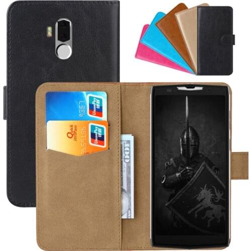 Luxury Wallet Case For Doogee BL9000 PU Leather Retro Flip Cover Magnetic Fashion Cases Strap