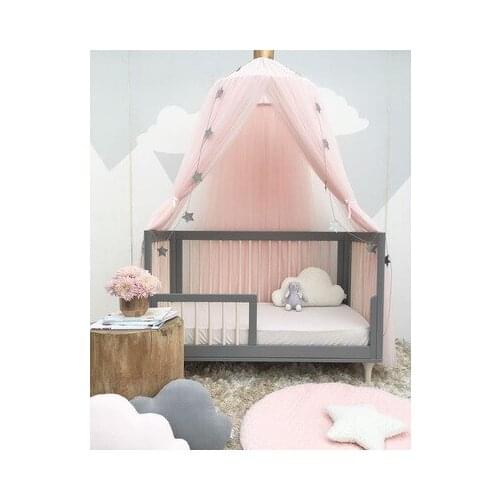 Baby Bed Mosquito Net Kids Bedding Baby Crib Netting Cot Round Hung Dome Canopy Hanging Play Tent Children Room Decoration
