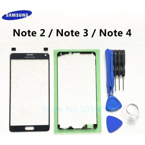 Replacement External Glass For Samsung Galaxy Note 2 3 4 N7100 N900 N9005 N910 LCD Display Touch Screen Front Outer Glass Lens