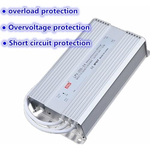 Waterproof LPV switching power supply AC/DC 12V/24V 10W 20W 30W 60W 100W 150W Power Supply for LED strip Light