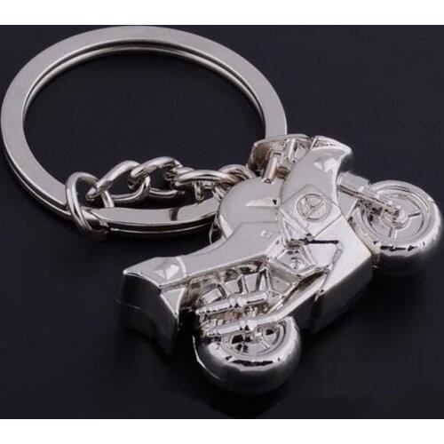3D Simulation Model Motorcycle Charms Creation Alloy Key Chain Key Holder Car Sliver Key Chain
