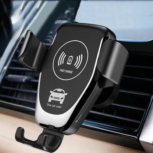 Automatic Clamping Qi Wireless Car Charger Mount Air Vent Phone Holder 10W Fast Charging for iPhone 12 11 XS X 8 Samsung S20 S10