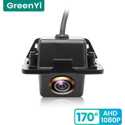 GreenYi 170° HD 1080P Car Rear View Camera for Mitsubishi Outlander XL Outlander Citroen C-Crosser Peugeot 4007 Night Vision AHD