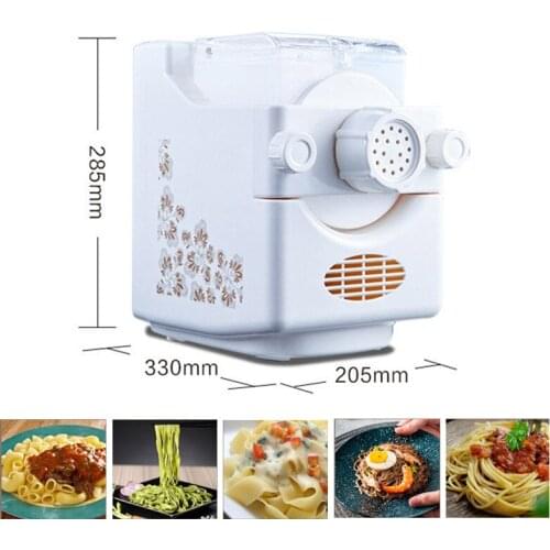 Noodles Press Maker Pasta Pressing Machine Small Automatic Dough Mixer Sheeter Doughing Roller Kneading